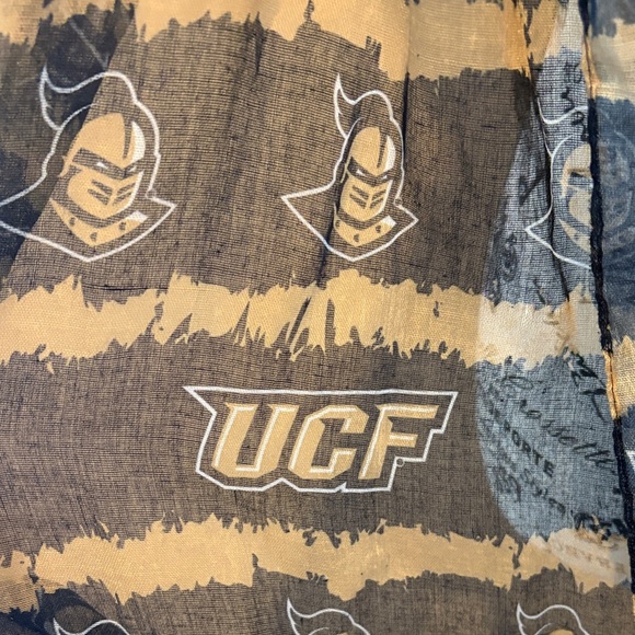 *UCF black & brown sheer infinity scarf - Picture 4 of 5